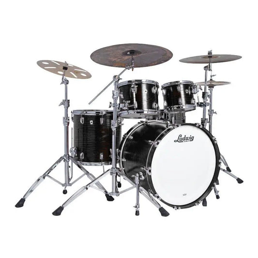 Ludwig Classic Oak 4pc Mod Drum Set Night Oak - Drum Center Of Portsmouth