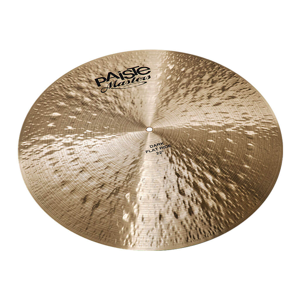 Paiste Masters Dark Flat Ride Cymbal 22