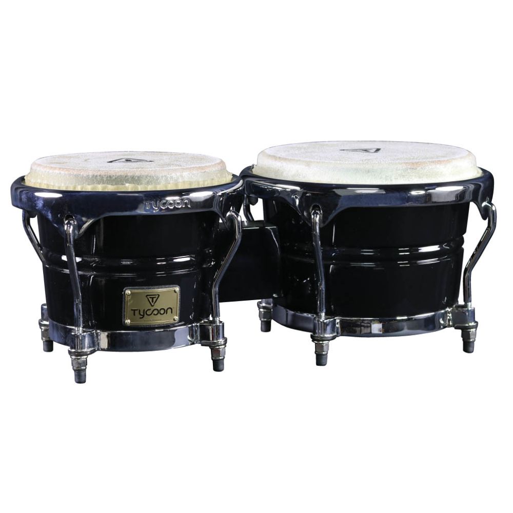 Tycoon 7" & 8.5" Master Classic Series Bongos  Black