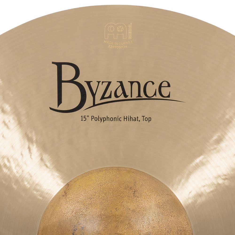 Meinl Byzance Polyphonic Hi Hat Cymbals 15"