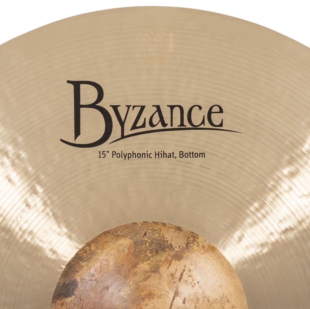 Meinl Byzance Polyphonic Hi Hat Cymbals 15"