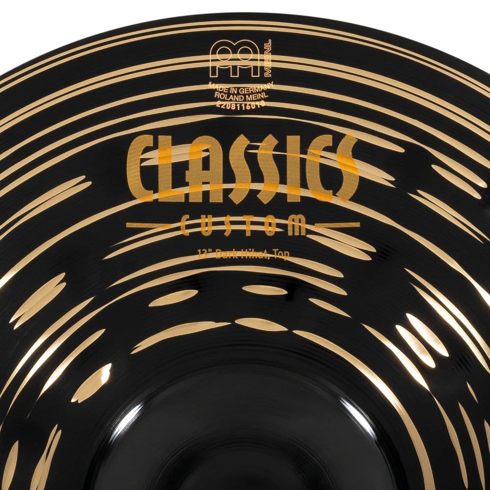 Meinl Classics Custom Dark Hi Hat Cymbals 13"
