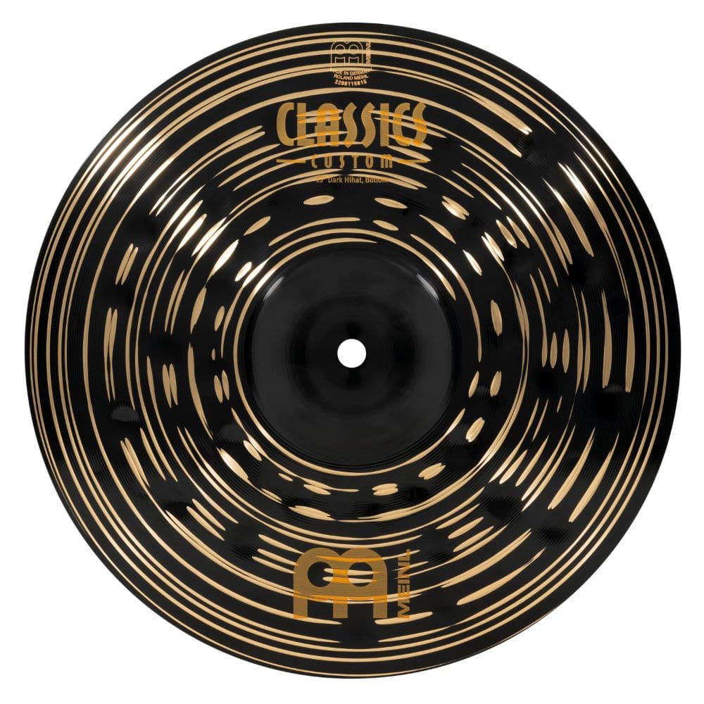 Meinl Classics Custom Dark Hi Hat Cymbals 13"