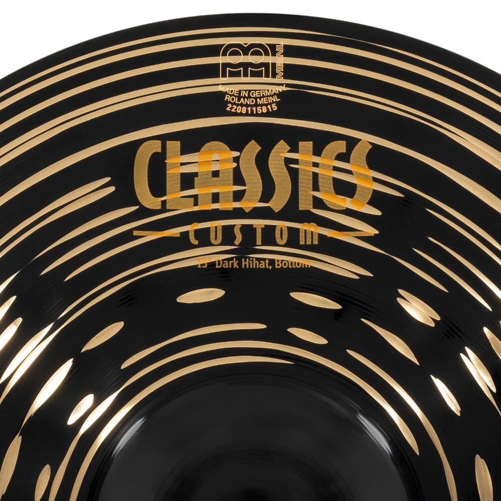 Meinl Classics Custom Dark Hi Hat Cymbals 13"