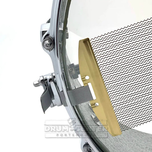 Milestone Founder's Model Fiberglass Composite Snare Drum 14x6.5 10-Lug Silver Sparkle - Drum Center Of Portsmouth