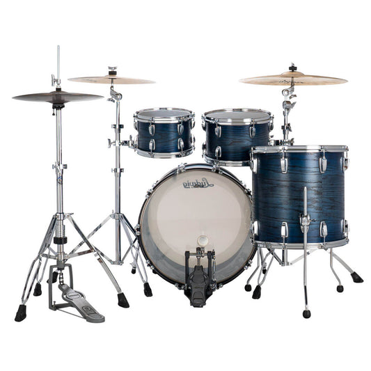Ludwig Classic Oak 4pc Drum Set Blue Burst 22/10/12/16 - Drum Center Of Portsmouth