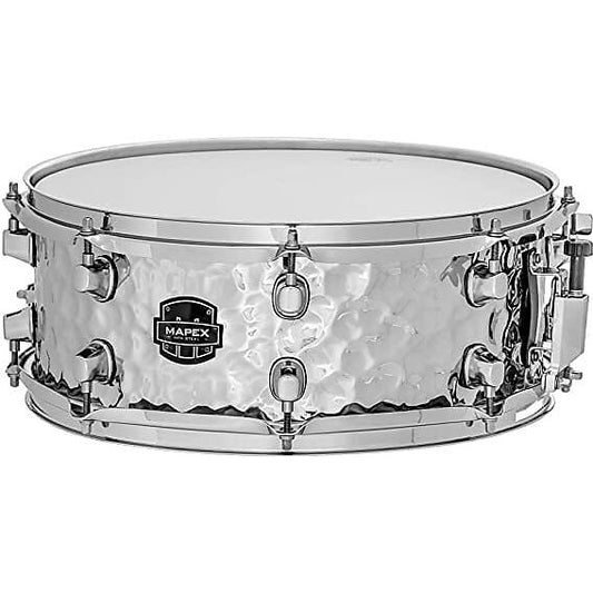 Mapex MPX Hammered Steel 5.5x14 Snare Drum - Drum Center Of Portsmouth