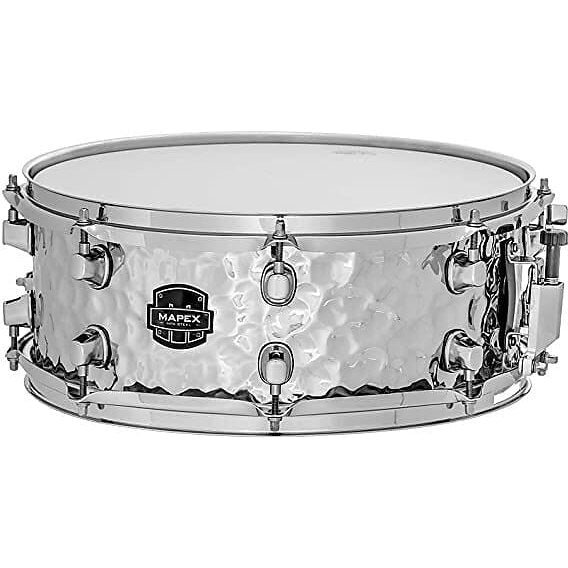 Mapex MPX Hammered Steel 5.5x14 Snare Drum