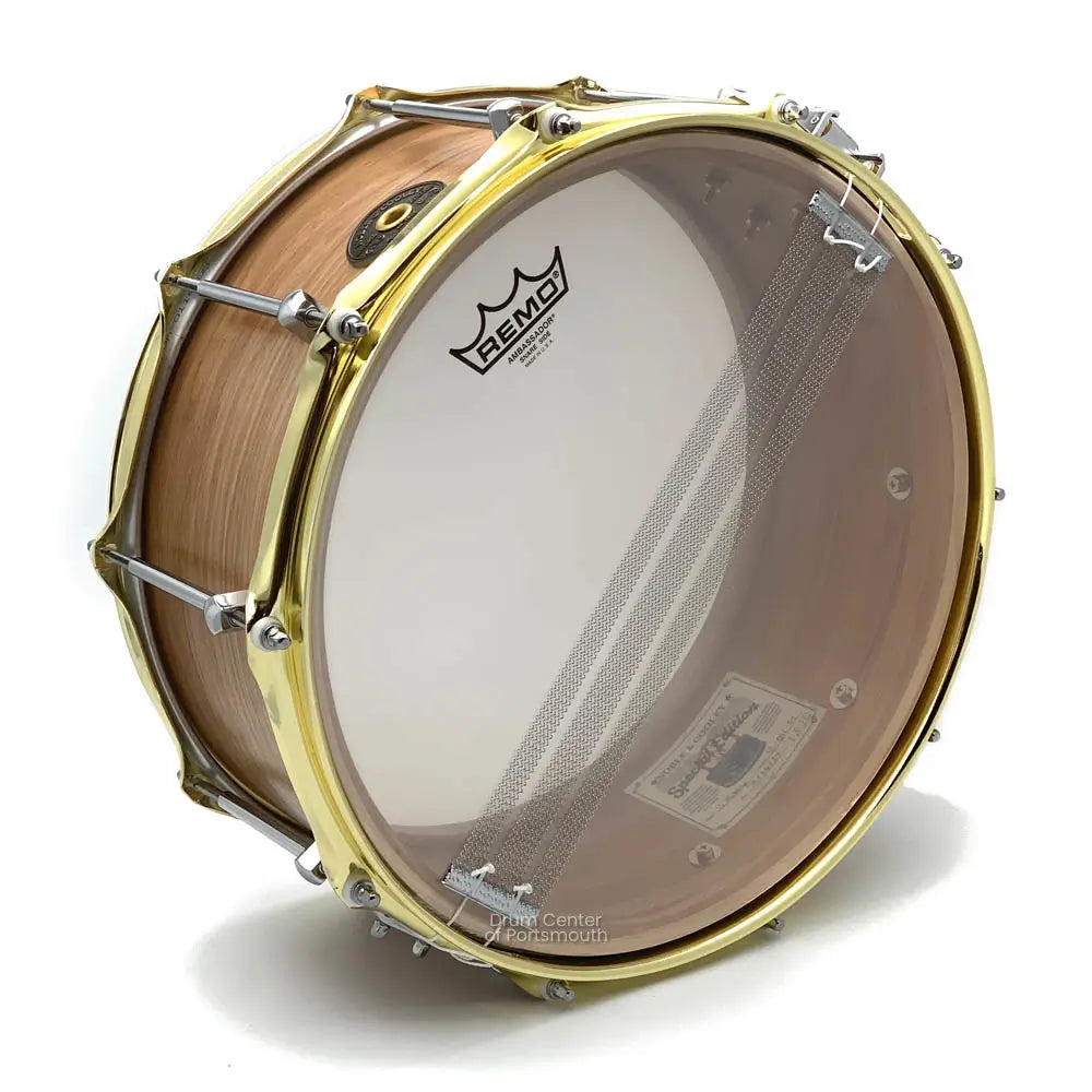 Noble & Cooley Solid Shell Classic Limited Edition Hickory Snare Drum 14x6 - Drum Center Of Portsmouth