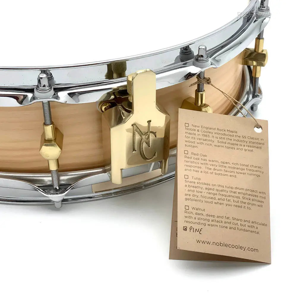 Noble & Cooley Solid Shell Classic Limited Edition Pine Snare Drum 14x3 7/8 - Drum Center Of Portsmouth