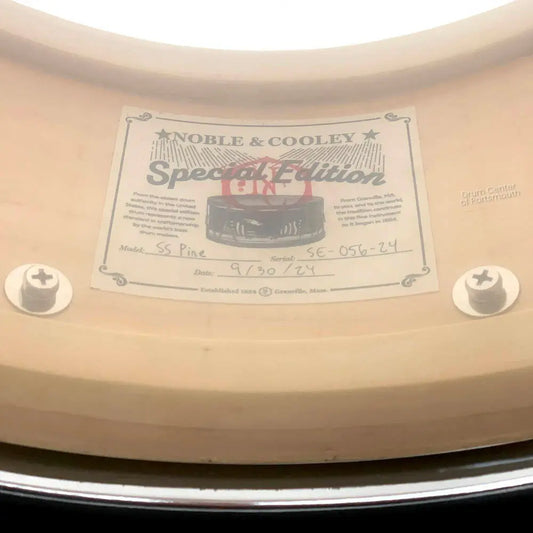 Noble & Cooley Solid Shell Classic Limited Edition Pine Snare Drum 14x6 - Drum Center Of Portsmouth