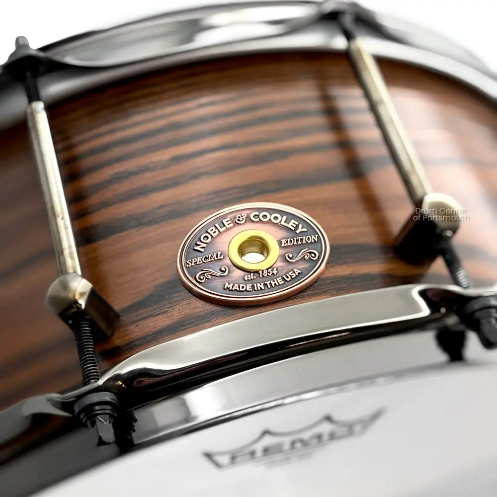 Noble & Cooley Solid Shell Classic Special Edition Sassafras Snare Drum 14x6 - Drum Center Of Portsmouth