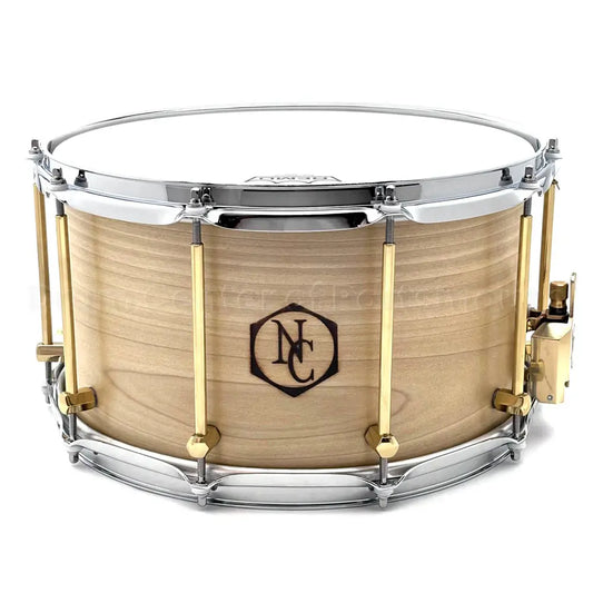 Noble & Cooley Solid Shell Classic Tulip Snare Drum 14x8 Natural Oil - Drum Center Of Portsmouth