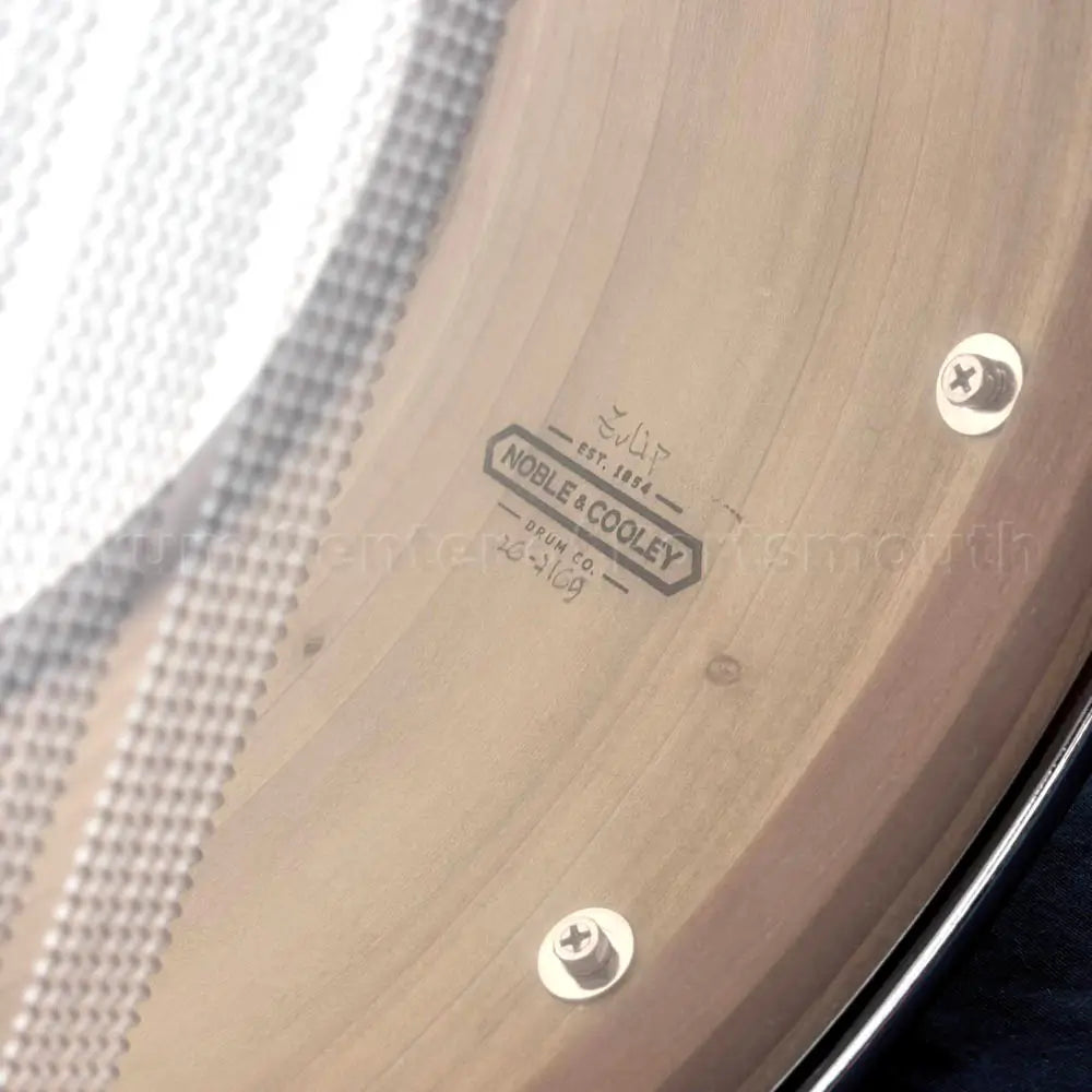 Noble & Cooley Solid Shell Classic Tulip Snare Drum 14x8 Natural Oil - Drum Center Of Portsmouth