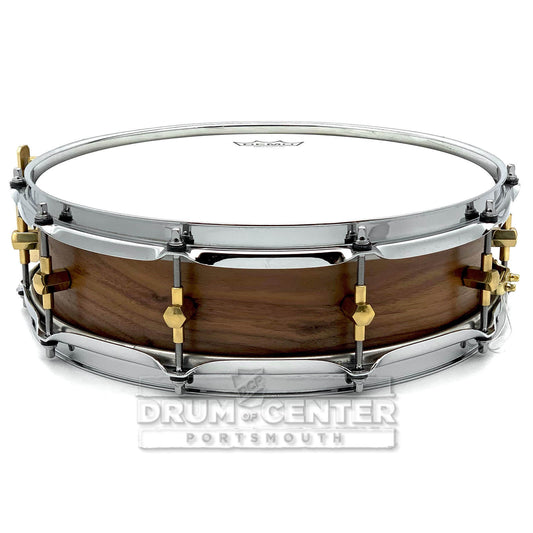 Noble & Cooley Solid Shell Classic Walnut Snare Drum 14x3 7/8 Natural Oil - Drum Center Of Portsmouth