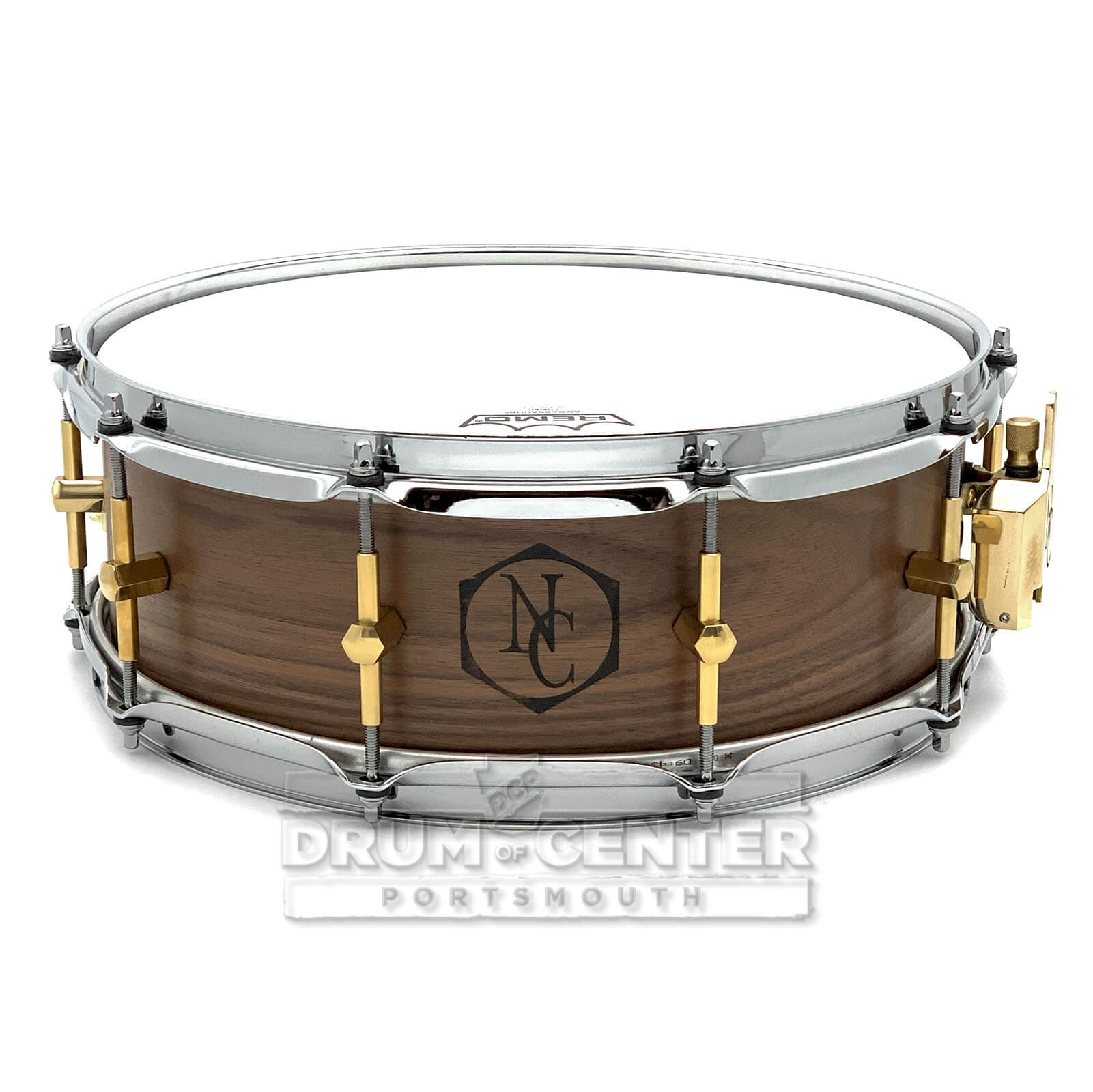 Noble & Cooley Solid Shell Classic Walnut Snare Drum 14x5 Natural Oil - Drum Center Of Portsmouth