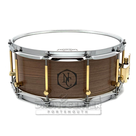Noble & Cooley Solid Shell Classic Walnut Snare Drum 14x6 Natural Oil - Drum Center Of Portsmouth