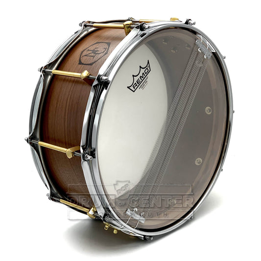 Noble & Cooley Solid Shell Classic Walnut Snare Drum 14x6 Natural Oil - Drum Center Of Portsmouth