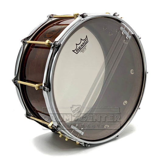 Noble & Cooley Solid Shell Classic Walnut Snare Drum 14x7 Natural Gloss - Drum Center Of Portsmouth