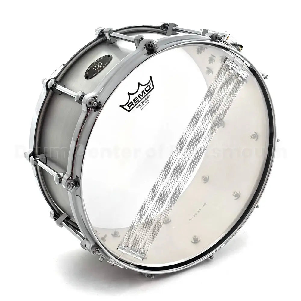 Noble & Cooley Alloy Classic Snare Drum 14x6 Raw w/Cast Hoops - Drum Center Of Portsmouth