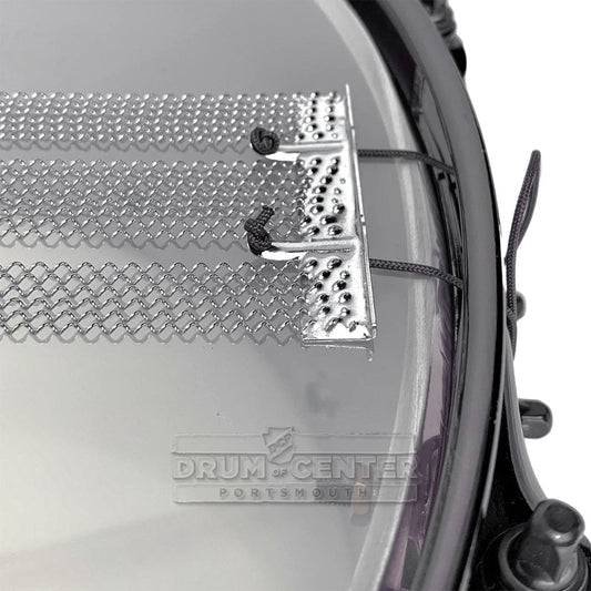 Noble & Cooley Alloy Classic Painted Snare Drum 14x4.75 Flat Royal Blue w/Black Hw