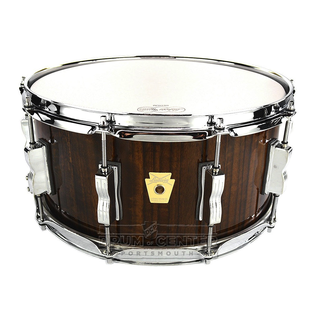 Ludwig Classic Maple Snare Drum 14x6.5 Fumed Eucalyptus