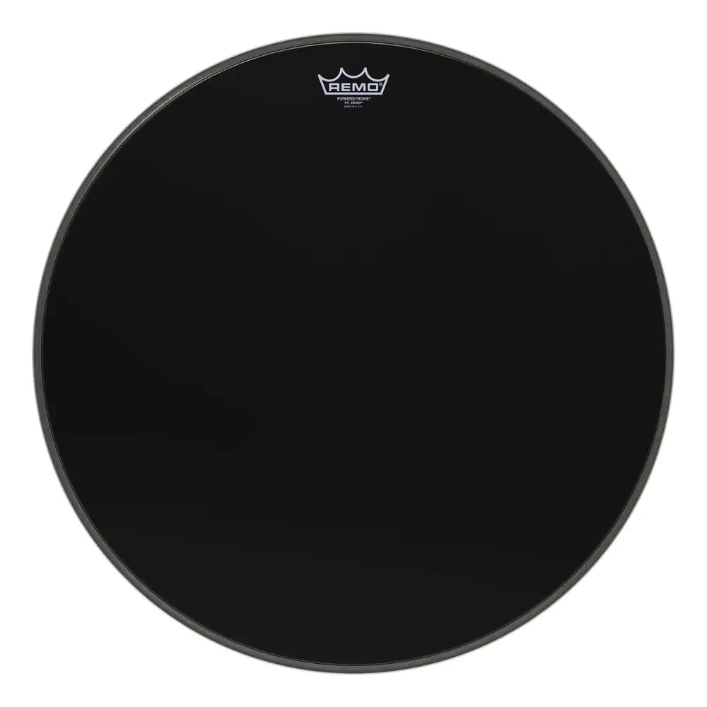 Remo Powerstroke P3 Bass Drum Head 16" Ebony - Drum Center Of Portsmouth