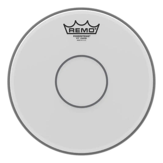 Remo Powerstroke 77 Drum Head 10" Coated w/Clear Top Dot - Drum Center Of Portsmouth