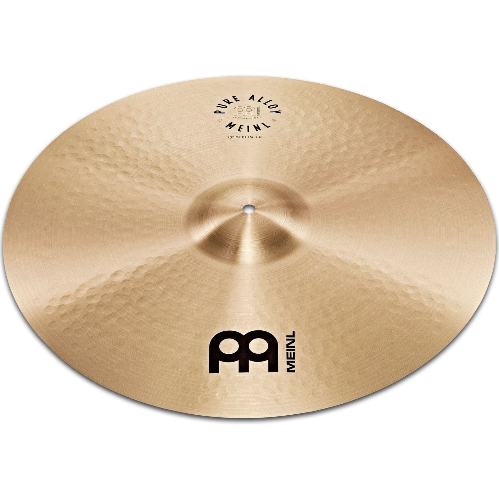 Used Meinl Pure Alloy Traditional Medium Ride Cymbal 20" - Drum Center Of Portsmouth