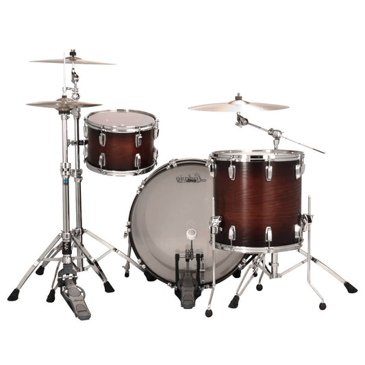 Ludwig Classic Oak 3pc Drum Set Brown Burst 24/13/16 - Drum Center Of Portsmouth