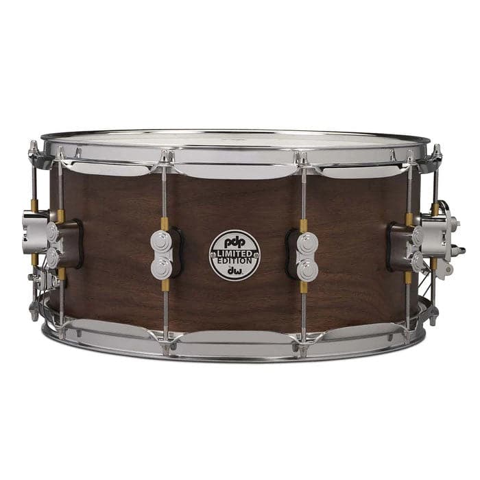 PDP Limited Edition Maple/Walnut Snare Drum 14x6.5 Natural Satin