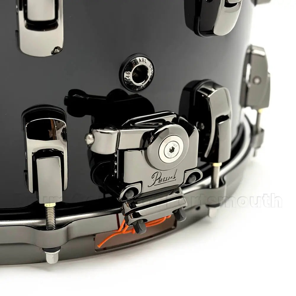 Pearl Masterworks 20-Ply Snare Drum 14x8 Piano Black - Drum Center Of Portsmouth