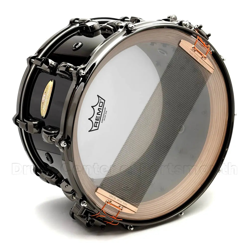 Pearl Masterworks 20-Ply Snare Drum 14x8 Piano Black - Drum Center Of Portsmouth