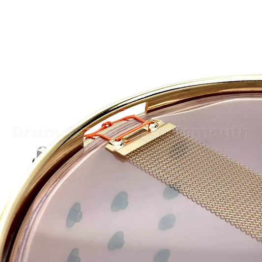 Pearl Masterworks Artisan Maple/Mahogany Snare Drum 14x7 Banded Red Curly Maple - Drum Center Of Portsmouth