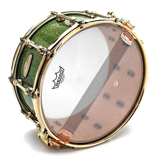 Pearl Masterworks "BGMB" Snare Drum 14x6.5 Shimmer of Oz w/Gold Hardware - Drum Center Of Portsmouth