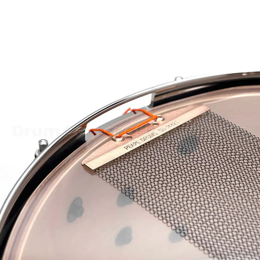 Pearl Masterworks Maple/Gum Snare Drum 14x6.5 Kobalt Blue Metallic w/Nickel Hw - Drum Center Of Portsmouth