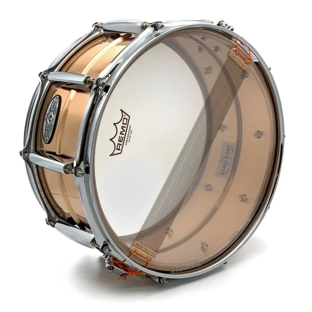 Pearl Sensitone Phosphor Bronze Snare Drum 14x6.5 w/CL Lugs Pearl Sensitone Phosphor Bronze Snare Drum 14x6.5 w/CL Lugs