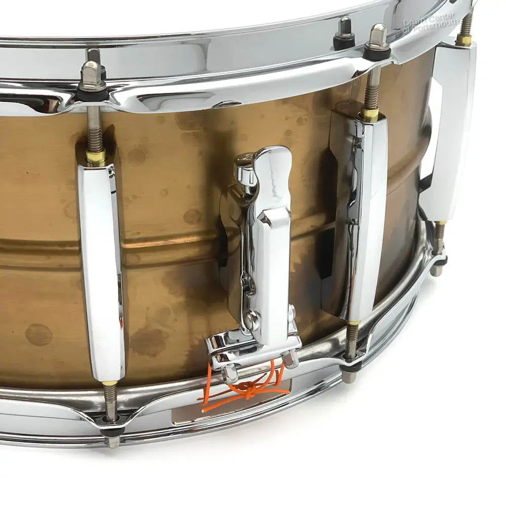 Pearl Sensitone Raw Brass Snare Drum 14x6.5 - Drum Center Of Portsmouth