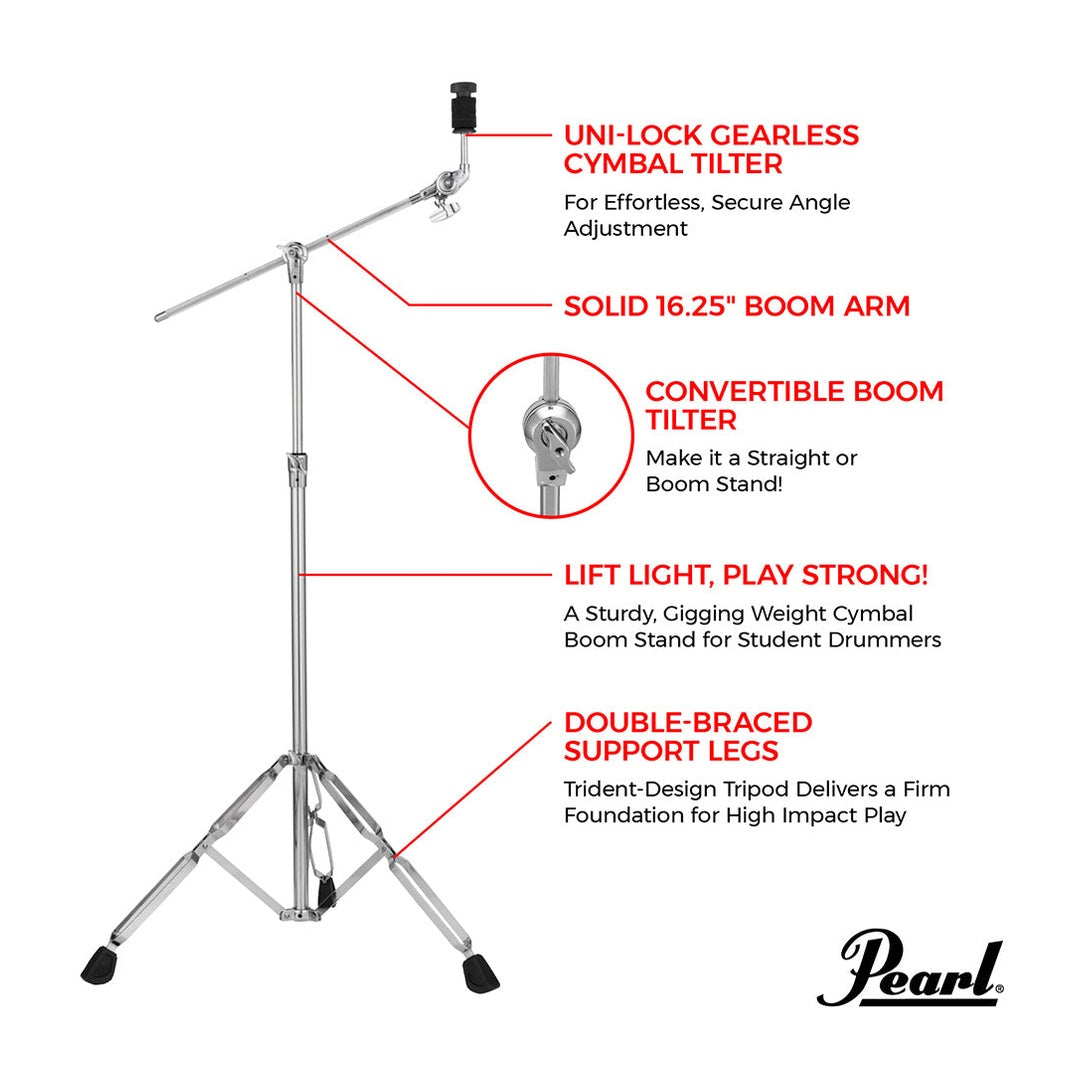 Pearl BC820 Cymbal Boom Stand - Drum Center Of Portsmouth