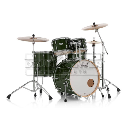 Pearl Professional Maple 4pc Drum Set 22/10/12/16 Emerald Mist