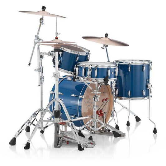 Pearl Professional Maple 3pc Drum Set 20/12/14 Sheer Blue