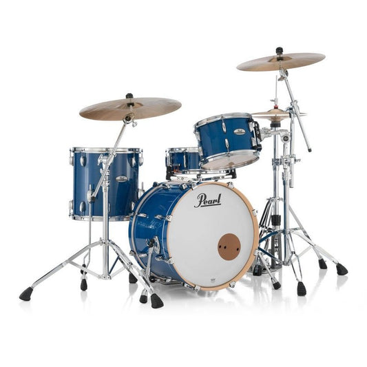 Pearl Professional Maple 3pc Drum Set 20/12/14 Sheer Blue