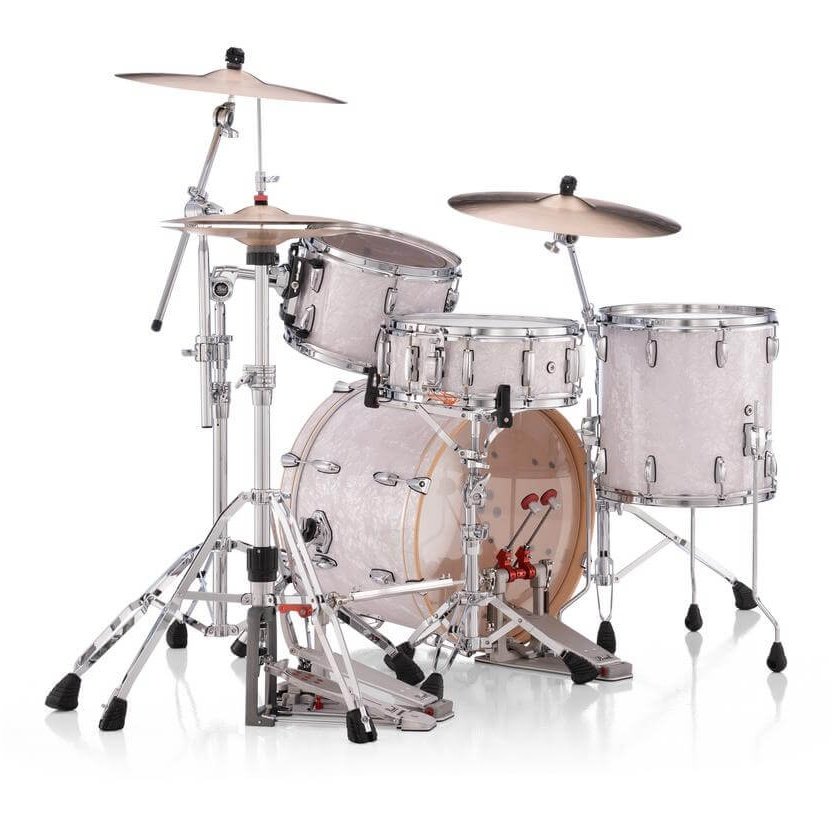 Pearl Professional Maple 3pc Drum Set 20/12/14 White Marine Pearl