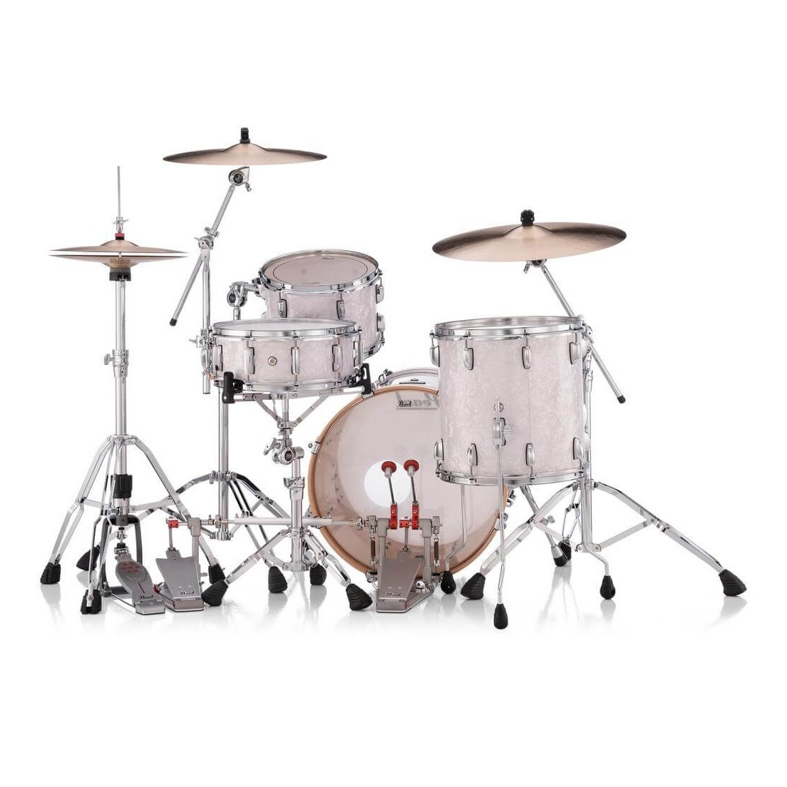 Pearl Professional Maple 3pc Drum Set 20/12/14 White Marine Pearl