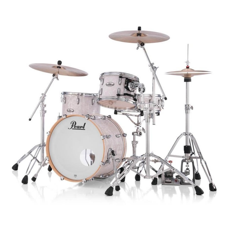 Pearl Professional Maple 3pc Drum Set 20/12/14 White Marine Pearl