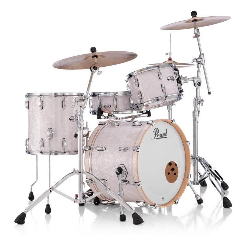 Pearl Professional Maple 3pc Drum Set 20/12/14 White Marine Pearl