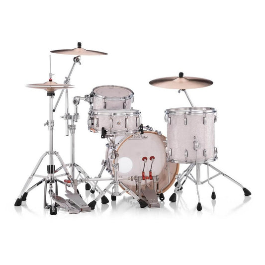 Pearl Professional Maple 3pc Drum Set 20/12/14 White Marine Pearl