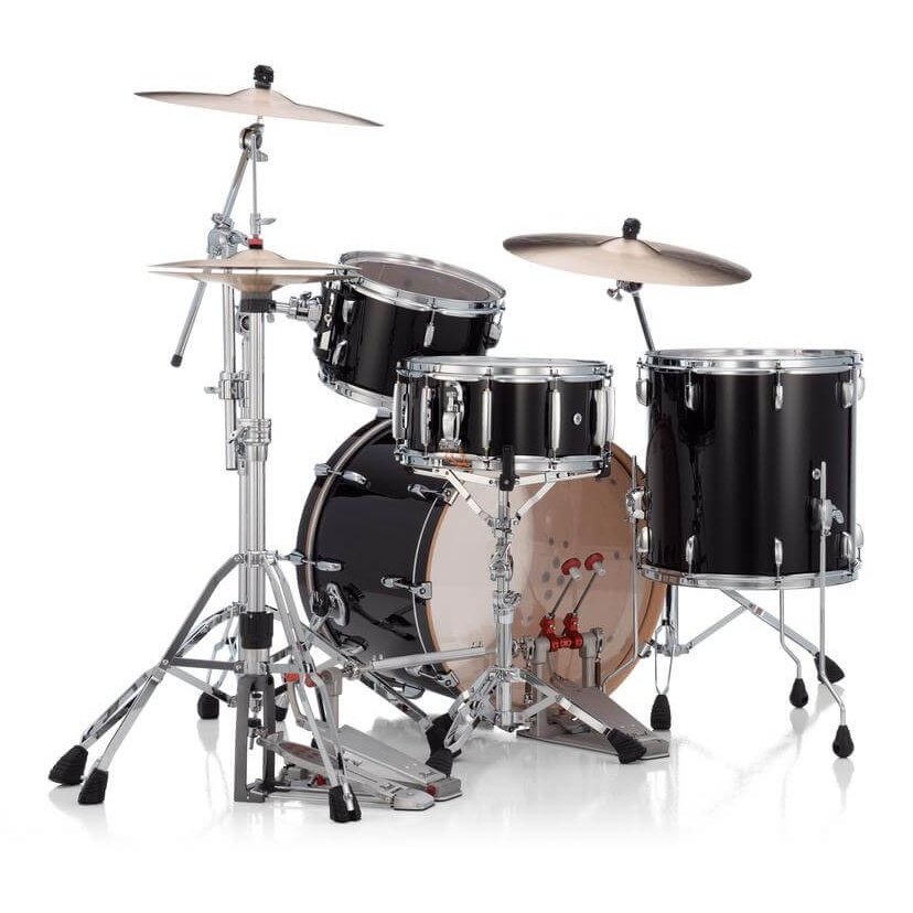 Pearl Professional Maple 3pc Drum Set 22/12/16 Piano Black