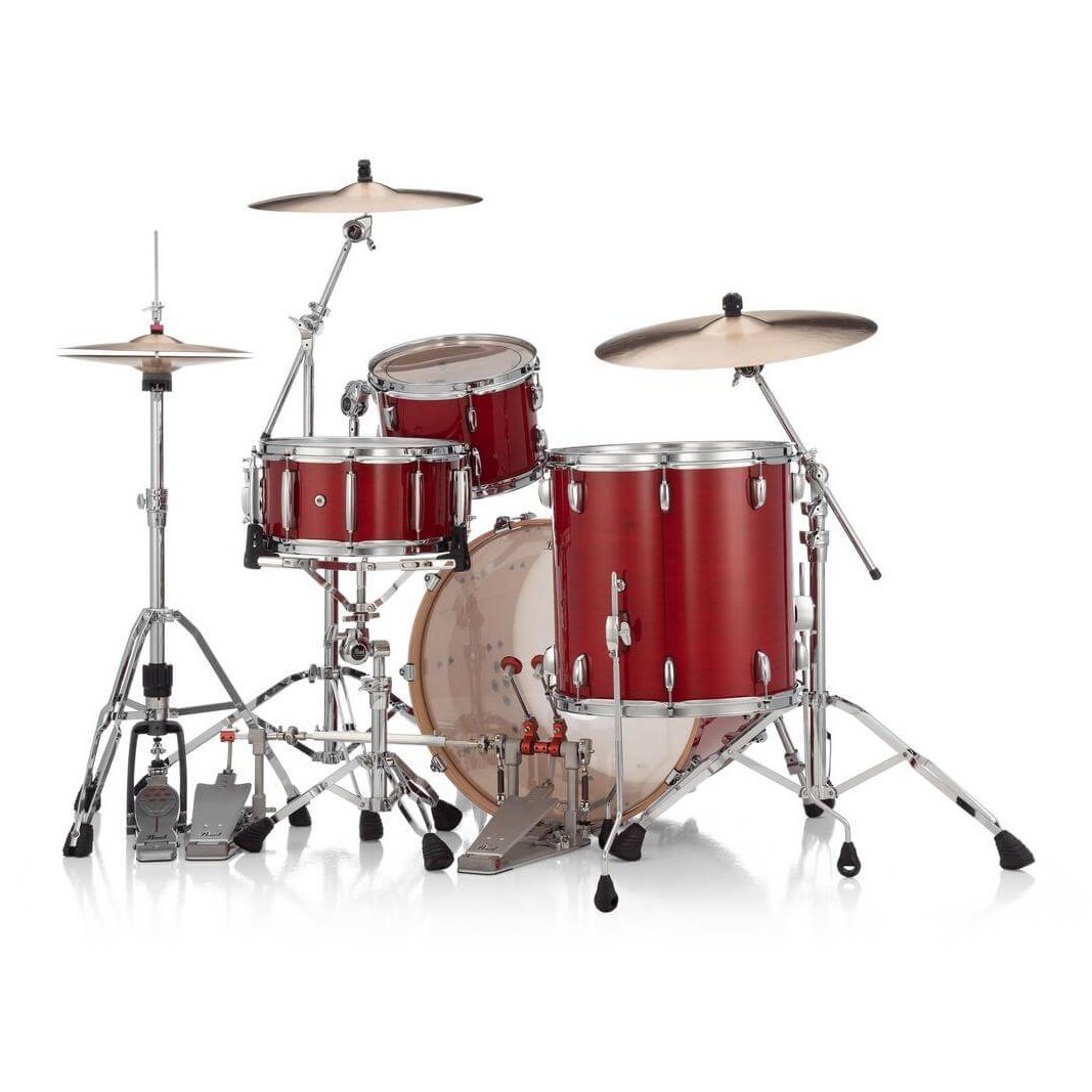 Pearl Professional Maple 3pc Drum Set 22/12/16 Sequoia Red