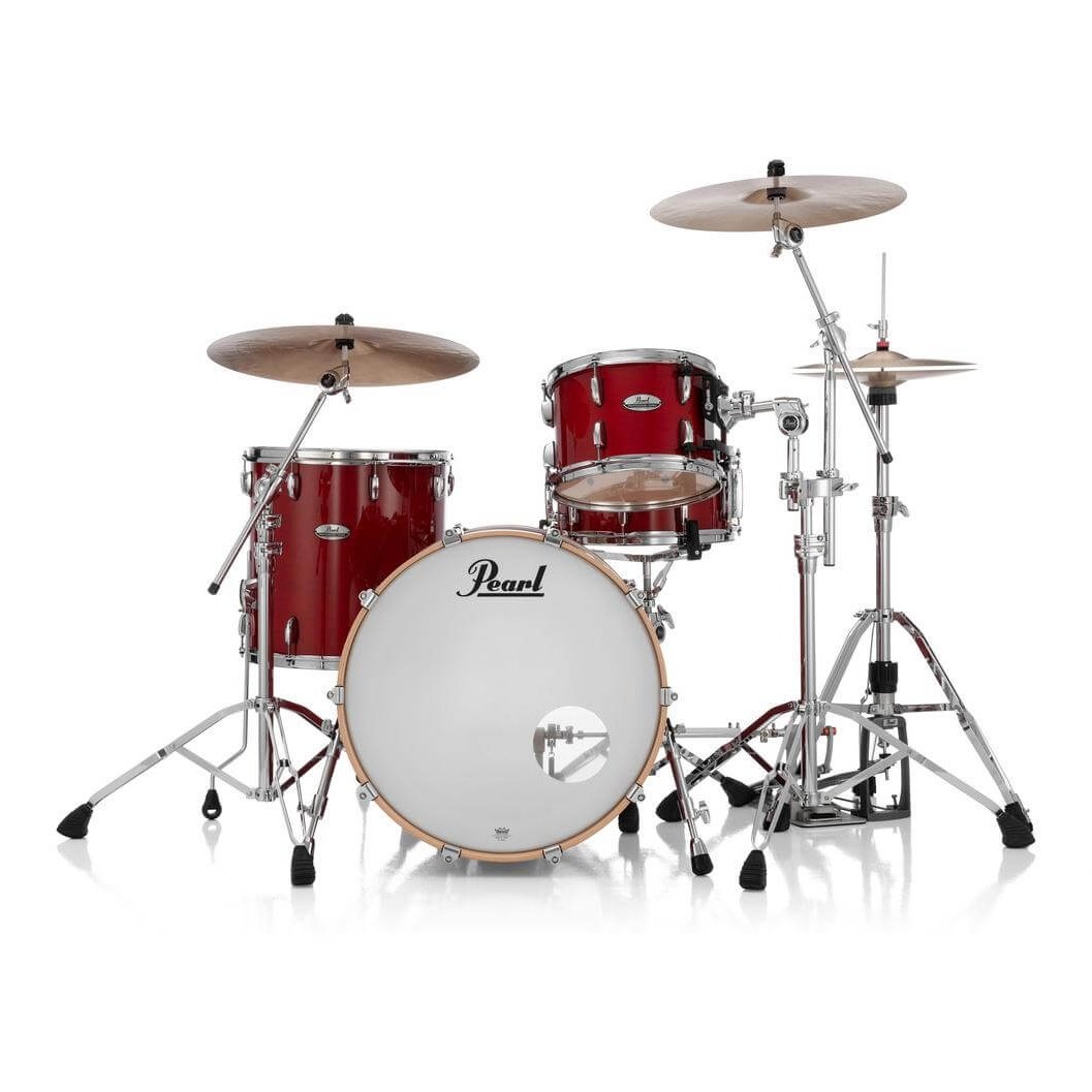Pearl Professional Maple 3pc Drum Set 22/12/16 Sequoia Red